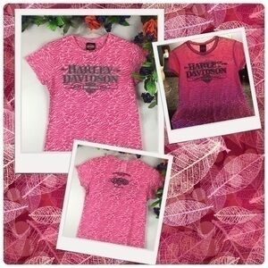 HARLEY DAVIDSON 2011 Motorcycle Burnout Graphic Tee T-Shirt Small